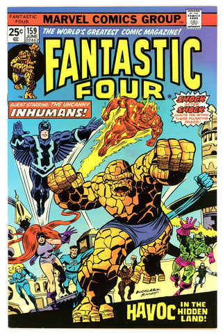Fantastic Four #159  VF/NEAR MINT   1975