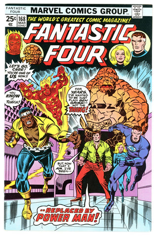 Fantastic Four #168   VERY FINE+   1976