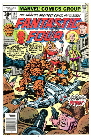 Fantastic Four #180 NEAR MINT-  1977