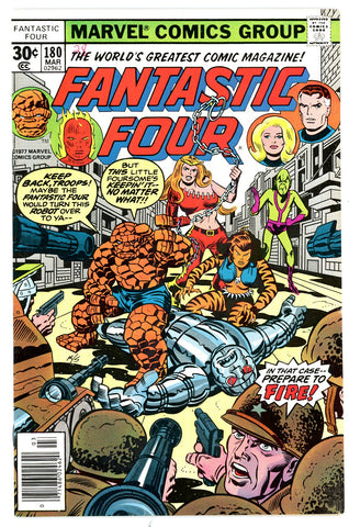 Fantastic Four #180   VF/NEAR MINT   1977
