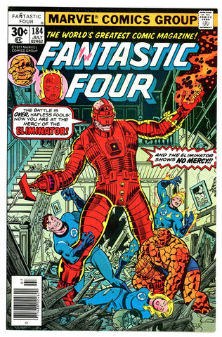 Fantastic Four #184 VF/NEAR MINT  1977