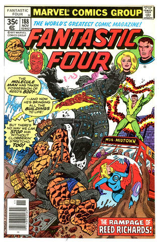 Fantastic Four #188 VF/NEAR MINT  1977