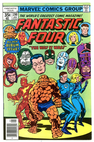 Fantastic Four #190 VERY FINE  1978