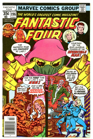 Fantastic Four #196 NEAR MINT-  1978