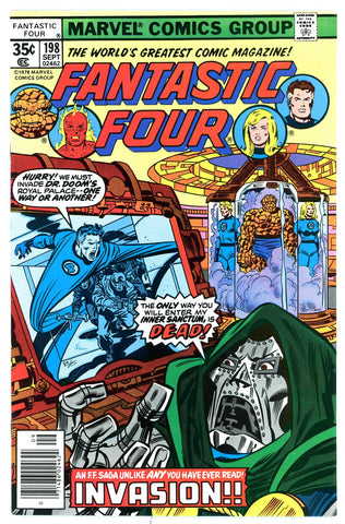Fantastic Four #198 NEAR MINT-  1978