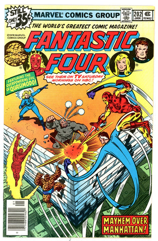 Fantastic Four #202 NEAR MINT-  1979