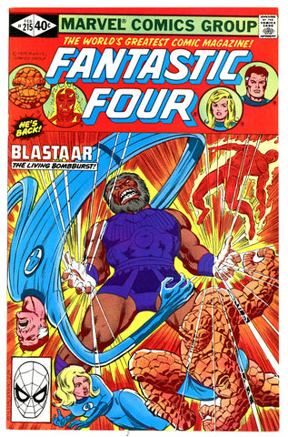 Fantastic Four #215  NEAR MINT  1980