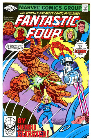 Fantastic Four #217  NEAR MINT-  1980