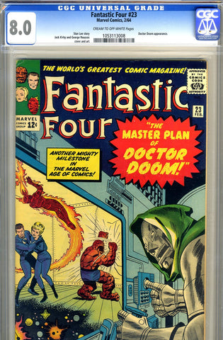 Fantastic Four #023   CGC graded 8.0 SOLD!