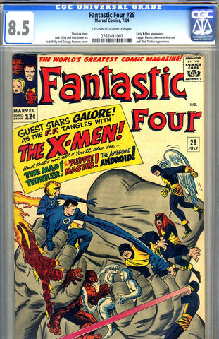Fantastic Four #28   CGC graded 8.5 - SOLD