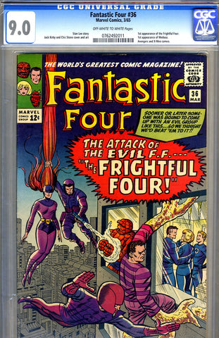 Fantastic Four #36   CGC graded 9.0 - SOLD