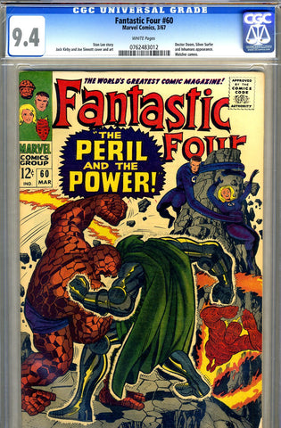 Fantastic Four #60   CGC graded 9.4 - SOLD