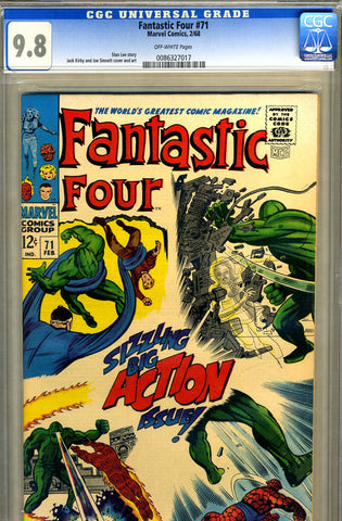 Fantastic Four #071   CGC graded 9.8 - HIGHEST GRADED - SOLD!