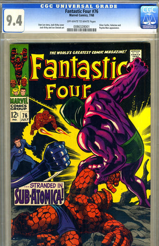 Fantastic Four #076  CGC graded 9.4 - SOLD!