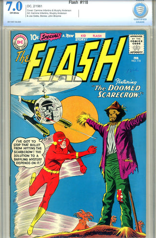 Flash #118  CBCS graded 7.0 - SOLD!