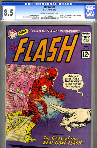 Flash #128   CGC graded 8.5 - SOLD