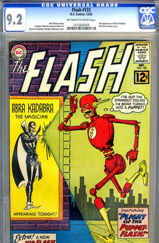 Flash #133   CGC graded 9.2 - SOLD