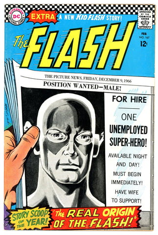 Flash #167   VERY FINE-   1967