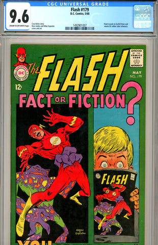 Flash #179 CGC graded 9.6 SOLD!
