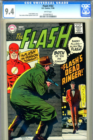 Flash #183 CGC graded 9.4 - white pages - SOLD!