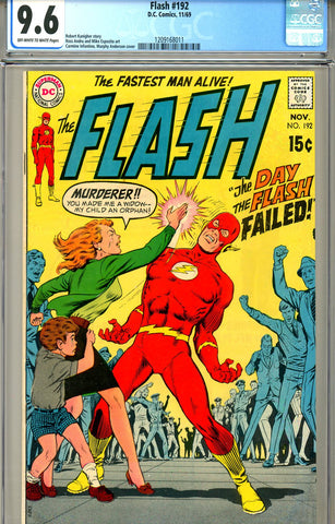 Flash #192  CGC graded 9.6  late silver age SOLD!