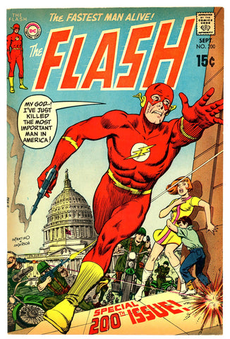 Flash #200   VERY FINE   1970