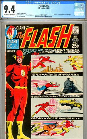 Flash #205 CGC graded 9.4 - Giant - SOLD!