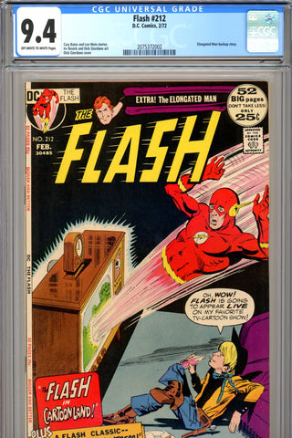 Flash #212 CGC graded 9.4 - SOLD!