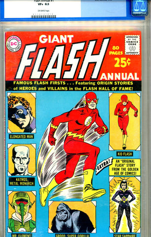 Flash Annual #1  CGC graded 8.5  SOLD!