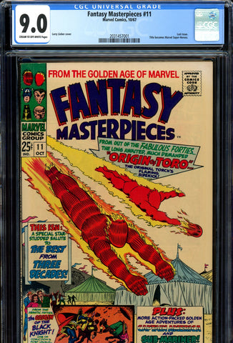 Fantasy Masterpieces #11 CGC graded 9.0 - last issue - SOLD!