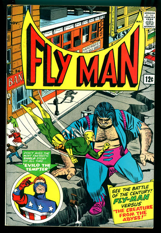 Fly Man #34   NEAR MINT-   1965
