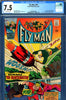 Fly Man #39 CGC graded 7.5 - first SA app of Steel Sterling