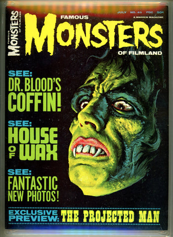 Famous Monsters of Filmland #045 CGC graded 9.6 - SOLD!