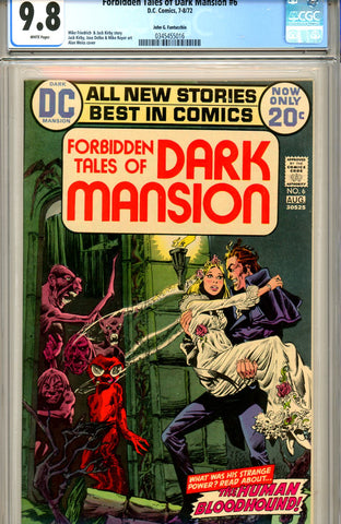 Forbidden Tales of Dark Mansion #06 CGC graded 9.8 pedigree SOLD!