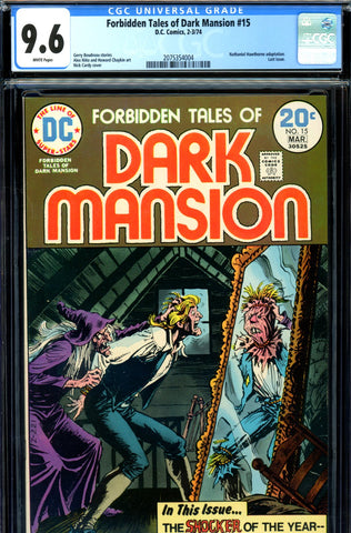 Forbidden Tales of Dark Mansion #15 CGC graded 9.6 - SOLD!