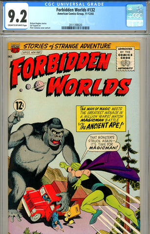 Forbidden Worlds #132 CGC graded 9.2 - SOLD!