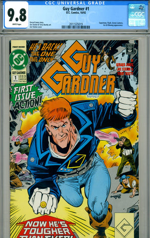 Guy Gardner #1 CGC graded 9.8 HIGHEST GRADED SOLD!