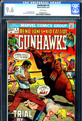 Gunhawks #4 CGC graded 9.6 - second highest - only one higher