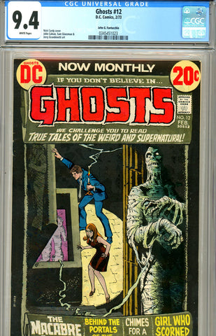 Ghosts #12 CGC graded 9.4 Fantucchio pedigree - SOLD!