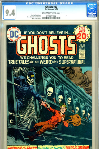 Ghosts #30 CGC graded 9.4 - Nick Cardy cover SOLD!