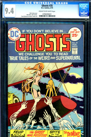 Ghosts #35 CGC graded 9.4 - Nick Cardy cover - SOLD!