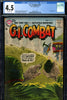 G.I. Combat #051 CGC graded 4.5  Grandenetti cover  grey tone cover