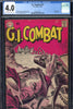 G.I. Combat #077 CGC graded 4.0 classic grey tone cover - SOLD!