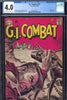G.I. Combat #077 CGC graded 4.0 classic grey tone cover - SOLD!