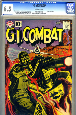 G.I. Combat #089   CGC graded 6.5 - SOLD