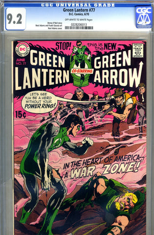 Green Lantern #77   CGC graded 9.2 second in series SOLD!