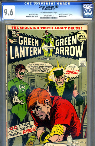 Green Lantern #85   CGC graded 9.6 - SOLD