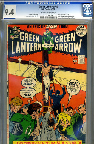 Green Lantern #89   CGC graded 9.4 - SOLD!