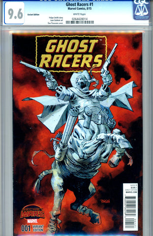 Ghost Racers #1  CGC graded 9.6 - Variant Edition SOLD!