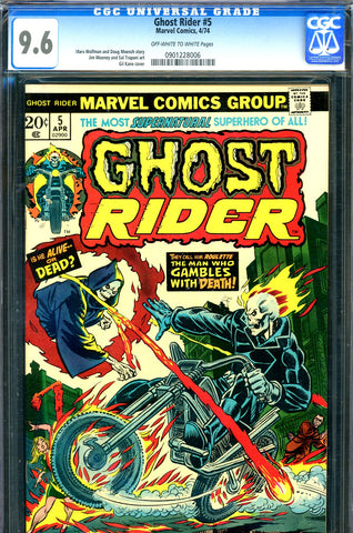 Ghost Rider #05 CGC graded 9.6 - Kane/Romita cover SOLD!